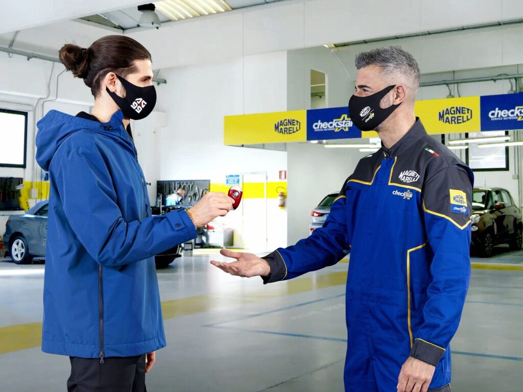 Antonio Giovinazzi Brand Ambassador 2021 Magneti Marelli Checkstar