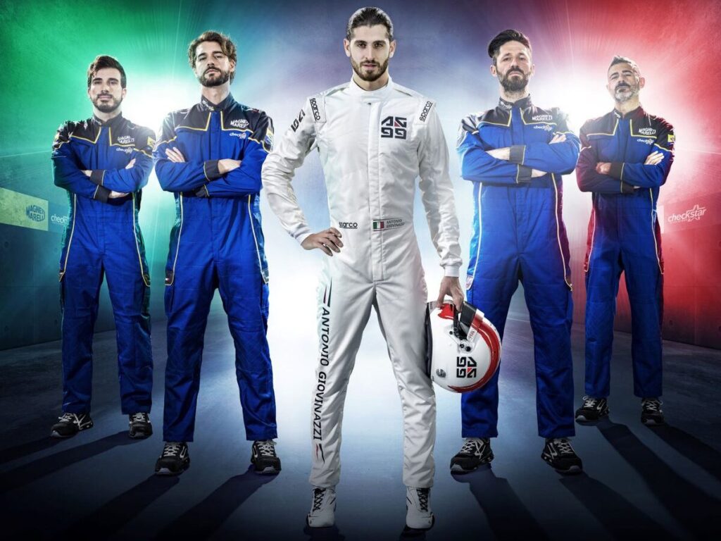 Antonio Giovinazzi Brand Ambassador 2021 Magneti Marelli Checkstar