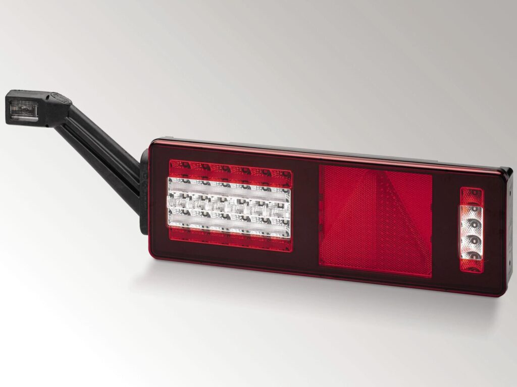 HELLA - 1- Fanale posteriore full-LED per camion e rimorchi alimentati a 24 V