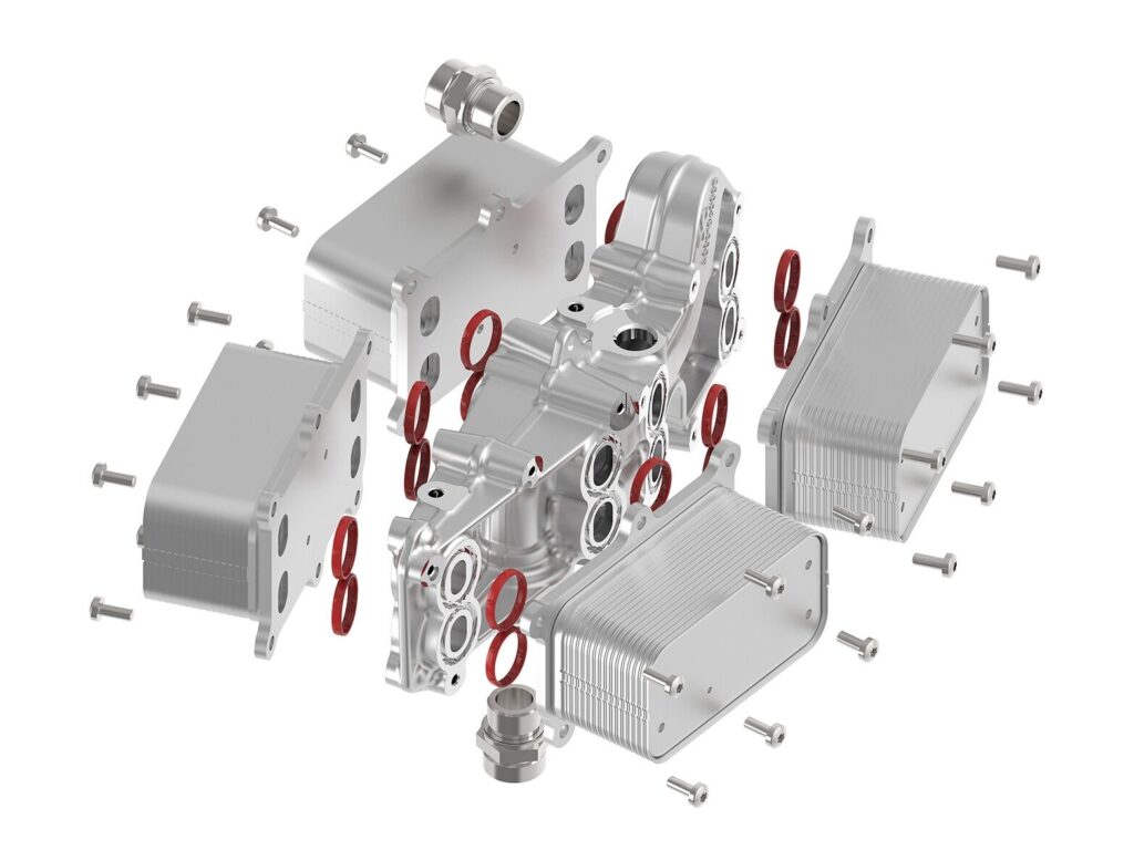UFI Filters cooling module for Daimler Truck AG_open
