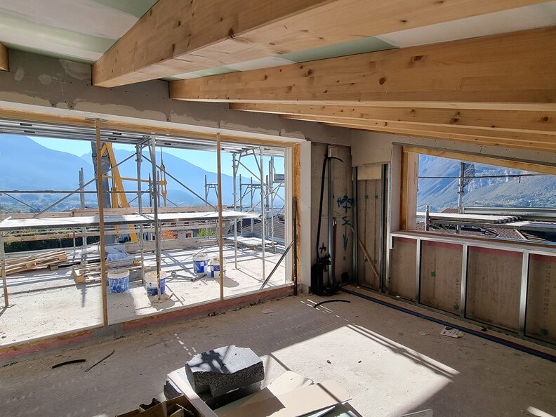 Roverplastik - Il cantiere di Villa Levante