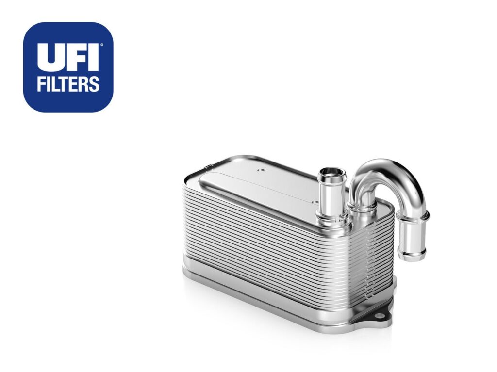 UFI Filters_Transmission oil cooler for PPE platform_front